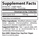 Doctor's Best Alpha Lipoic Acid 150 mg 120 Veg Capsules