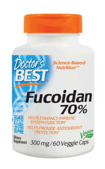 Doctor's Best Fucoidan 70% 300 mg 60 Veg Capsules
