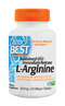 Doctor's Best L-Arginine Sustained Plus Immediate Release 500 mg 120 Tablets