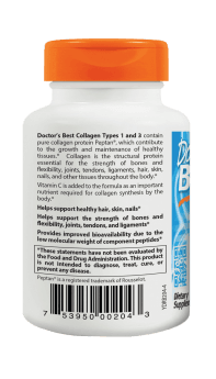 Doctor's Best Collagen Types 1&3 with Peptan 1,000 mg 180 Tablets