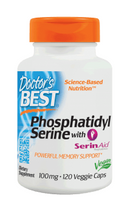 Doctor's Best Phosphatidyl Serine 100 mg 120 Veg Capsules