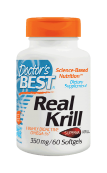 Doctor's Best Real Krill 350 mg 60 Softgels