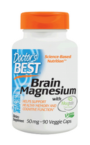 Doctor's Best Brain Magnesium 50 mg 90 Veg Capsules