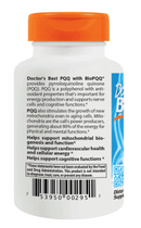 Doctor's Best PQQ with BioPQQ 20 mg 30 Veg Capsules