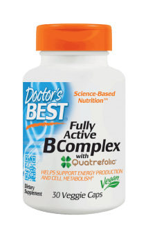Doctor's Best Fully Active B Complex 30 Veg Capsules