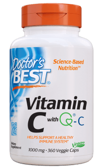 Doctor's BEST Vitamin C with Q-C 1,000 mg 360 Veg Capsules