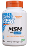 Doctor's BEST MSM with OptiMSM 1,000 mg 180 Veg Capsules