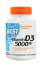 Doctor's Best Vitamin D3 5,000 IU 720 Softgels