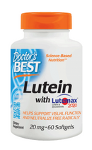 Doctor's Best Lutein with Lutemax 20 mg 60 Softgels