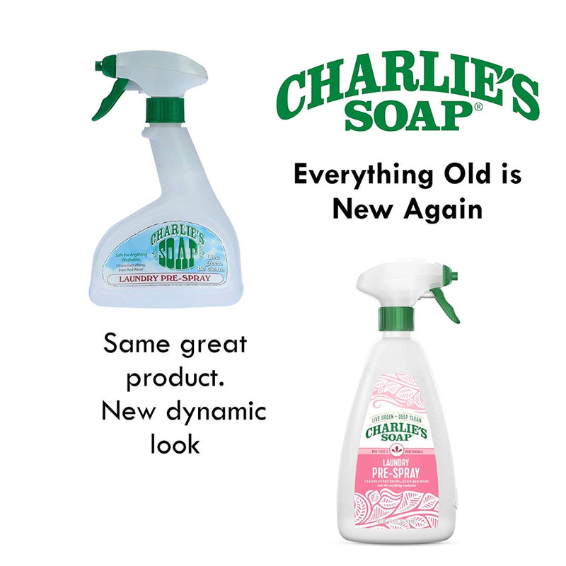 Charlie's Soap Biodegradable Laundry Pre-Spray Stain Remover 16.9 fl oz