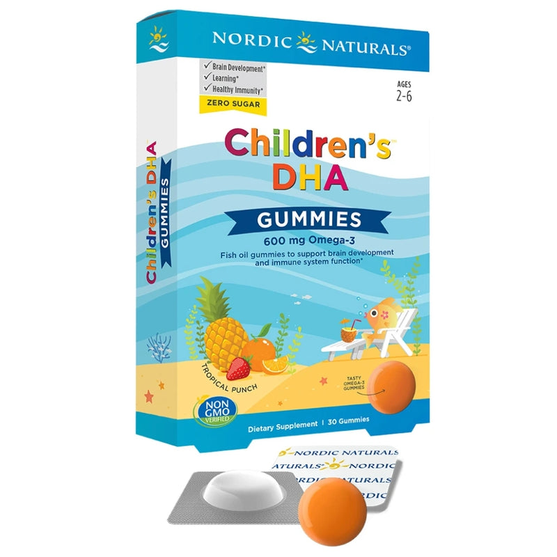 Nordic Naturals Children's DHA 600 mg 30 Gummies