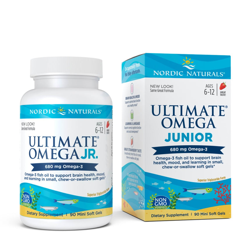 Nordic Naturals Ultimate Omega Junior 680 mg 90 Mini Softgels