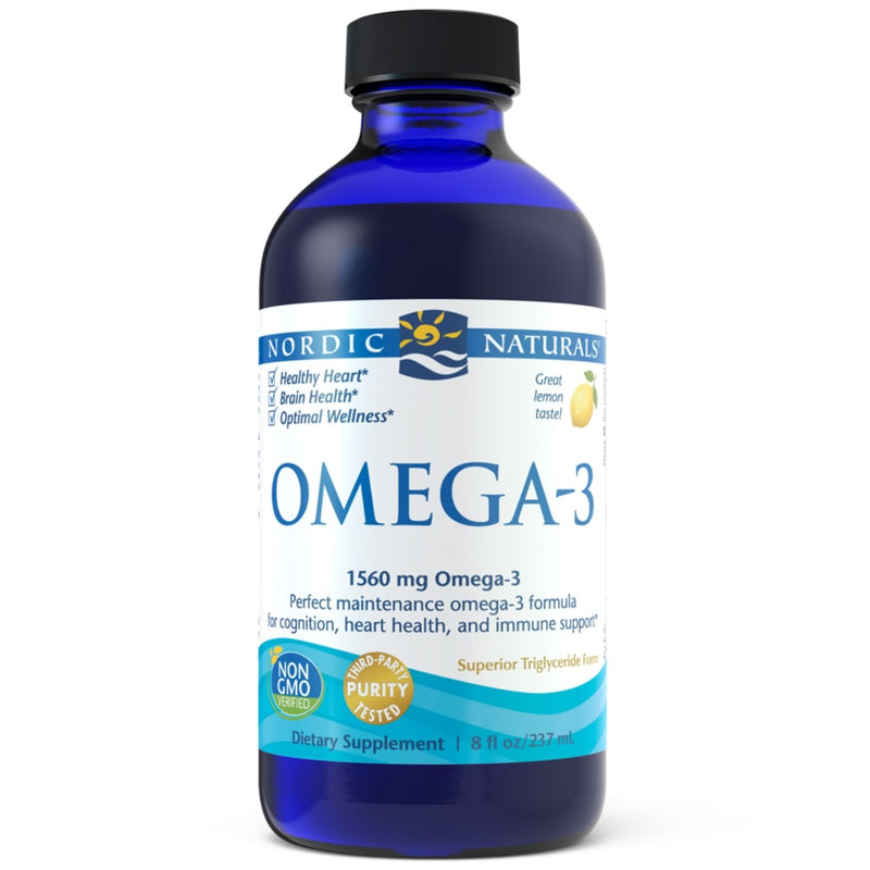 Nordic Naturals Omega-3 1,560 mg Lemon 8 fl oz