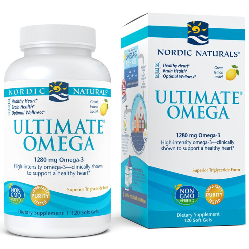 Nordic Naturals Ultimate Omega 1,280 mg 120 Softgels