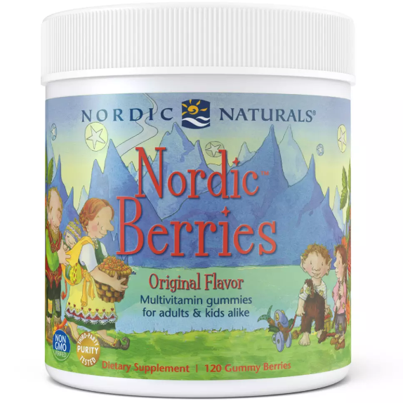 Nordic Naturals Nordic Berries 120 Gummies