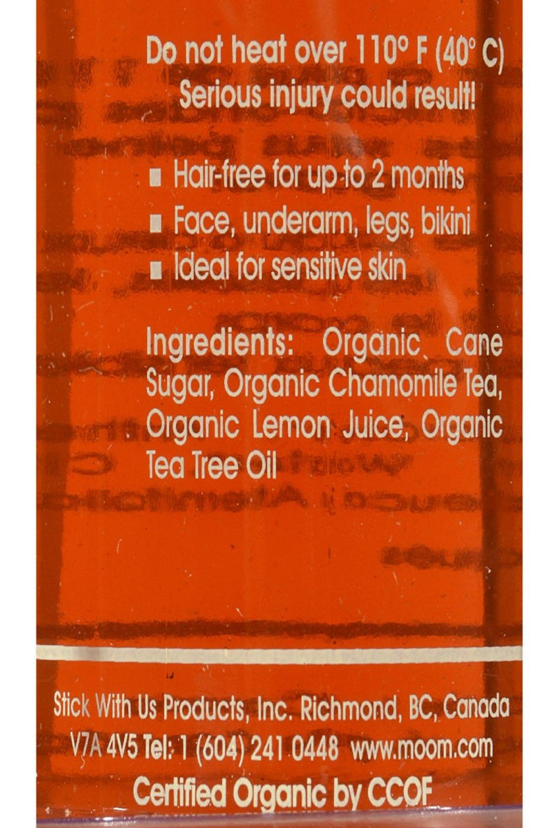moom Organic Hair Remover Refill Jar With Tea Tree Oil Classic 12 oz