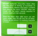 moom Hair Removal Accessories Premium Fabric Strips 48 Strips