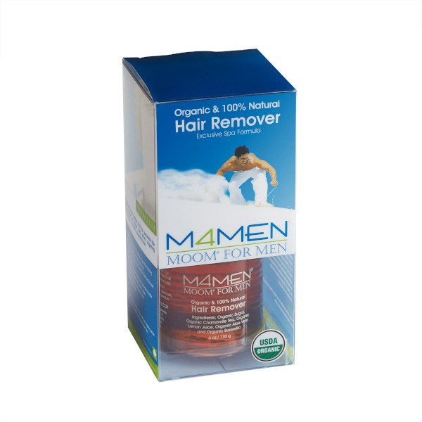 moom Organic Natural Hair Remover For Men 1 Kit
