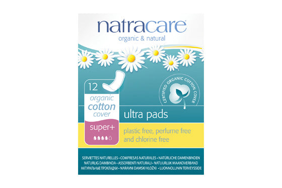 NatraCare Ultra Pads Super Plus 12 Pads