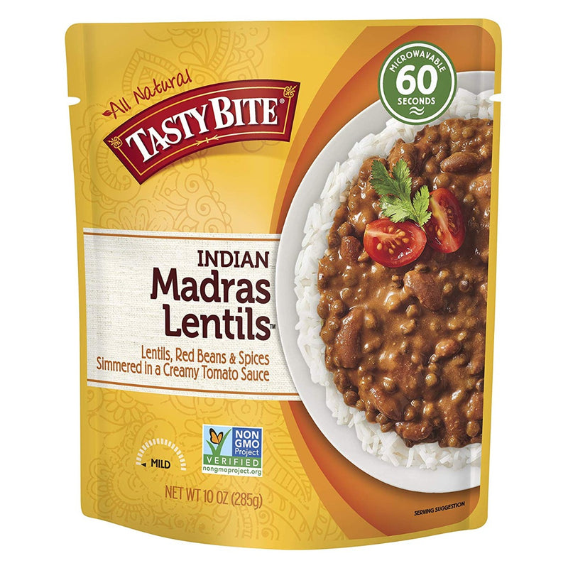 Tasty Bite Indian Madras Lentils Mild 10 oz