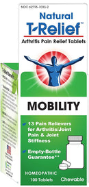 MediNatura T-Relief Arthritis Pain Relief Tablets 100 Tablets