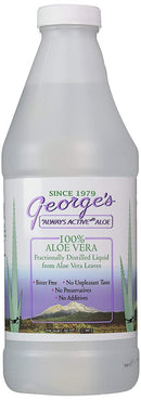 George's Aloe Always Active Aloe 100% Aloe Vera 32 fl oz