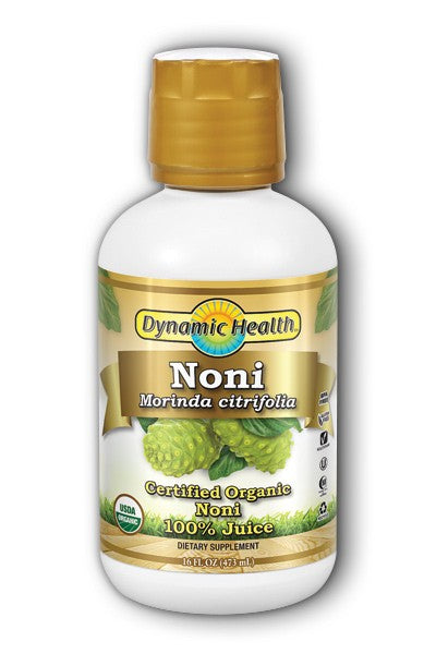 Dynamic Health Noni Juice Tahitian Organic Certified 16 fl oz