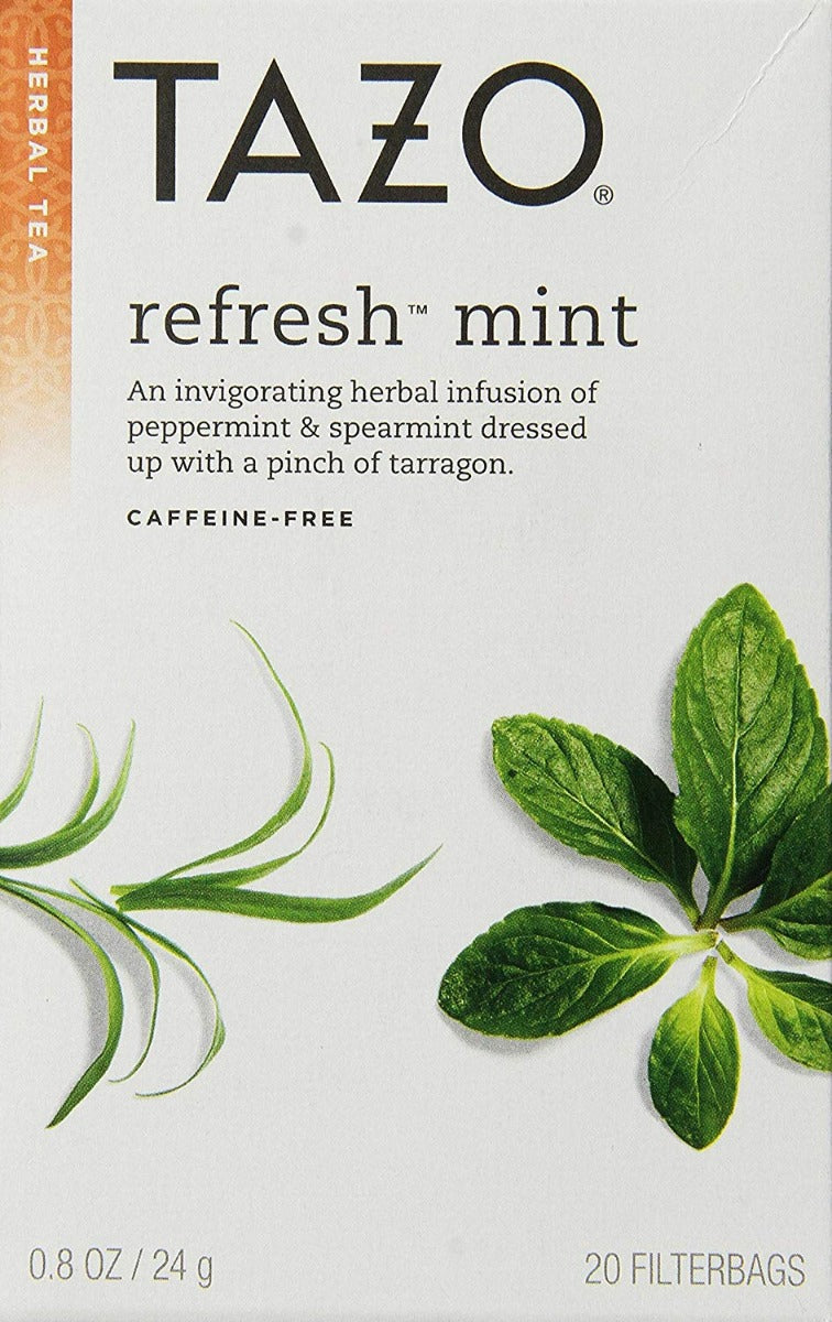 TAZO Herbal Tea Refresh Mint 20 Filter Bags