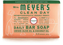 Mrs. Meyer's Daily Bar Soap Geranium Scent 5.3 oz