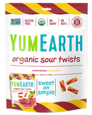 Yum Earth Organic Sour Twists Watermelon Lemonade 10 Packs