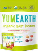Yum Earth Organic Sour Beans Assorted 5 packs