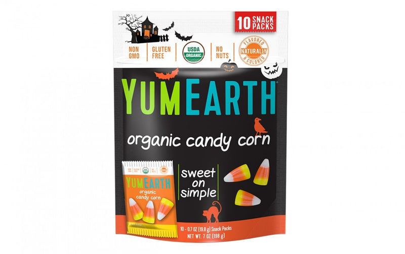 Yum Earth Halloween Organic Candy Corn 10 Packs
