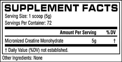 Cellucor Creatine Unflavored 72 Servings 12.69 oz
