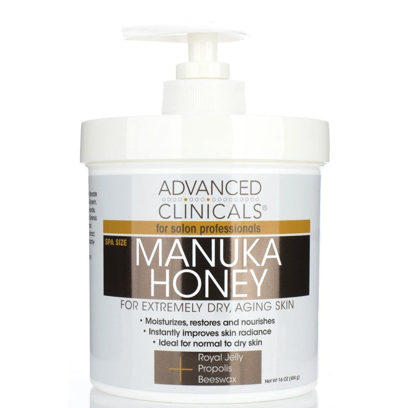 Advanced Clinicals Manuka Honey For Extremely day Aging Skin 16 oz