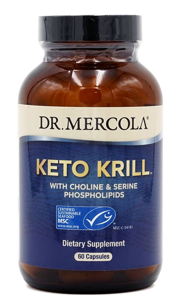 Dr. Mercola Keto Krill 60 Capsules