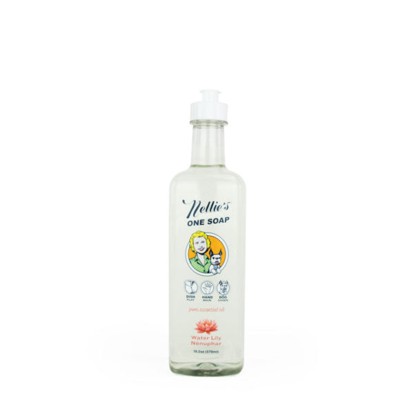 Nellie's All Natural One Soap Water Lily 19.2 oz