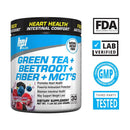 BPI Sports Green Tea + Beetroot + Fiber + MCTs Berry Splash 11.64 oz