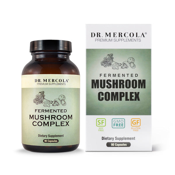 Dr. Mercola Fermented Mushroom Complex 90 Capsules