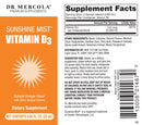 Dr. Mercola Vitamin D3 Spray 0.85 fl oz