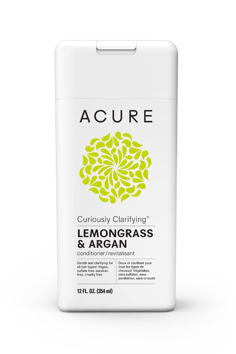 Acure Curiously Clarifying Conditioner Lemongrass & Argan   12 fl oz
