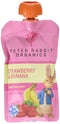 Peter Rabbit Organics	Strawberry and Banana 4 oz