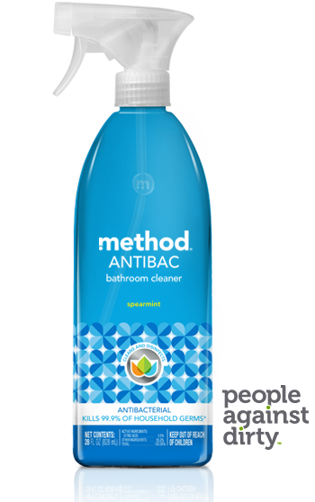 Method Antibacterial Bathroom Cleaner Spearmint 28 fl oz