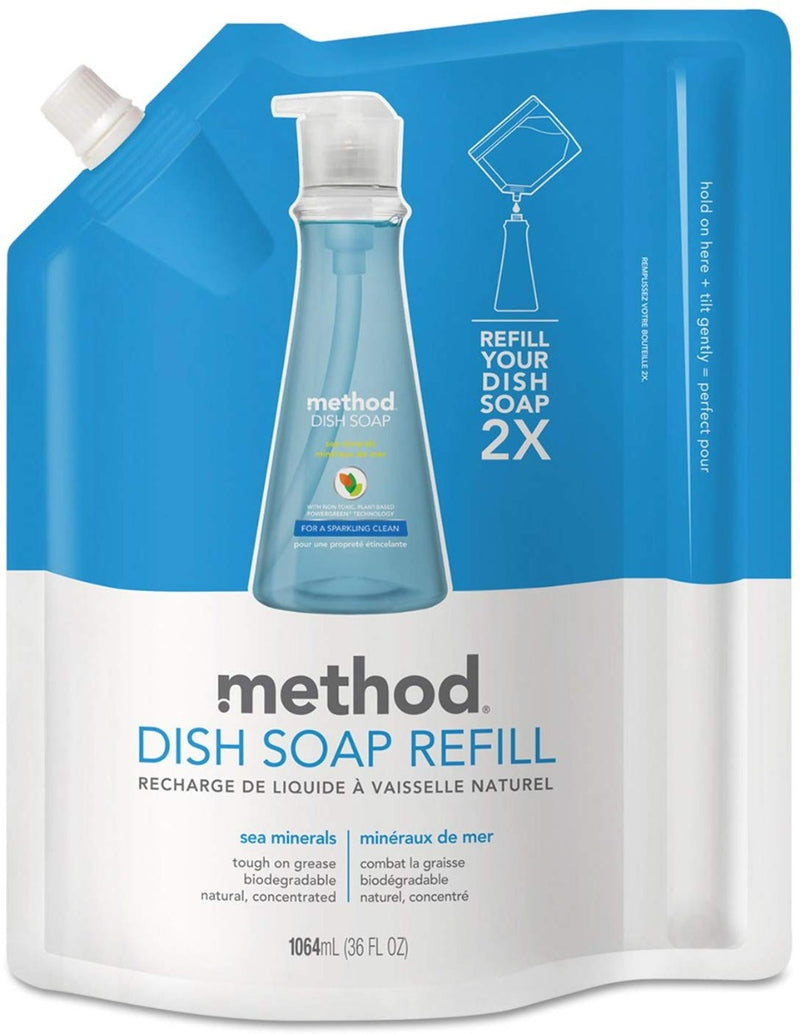 Method Dish Soap Refill Sea Minerals 36 fl oz