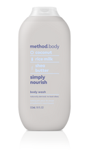 Method Body Wash Simply Nourish 18 fl oz