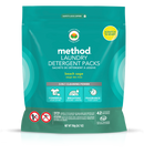 Method Laundry Detergent Packs Beach Sage 42 loads 24.7 oz