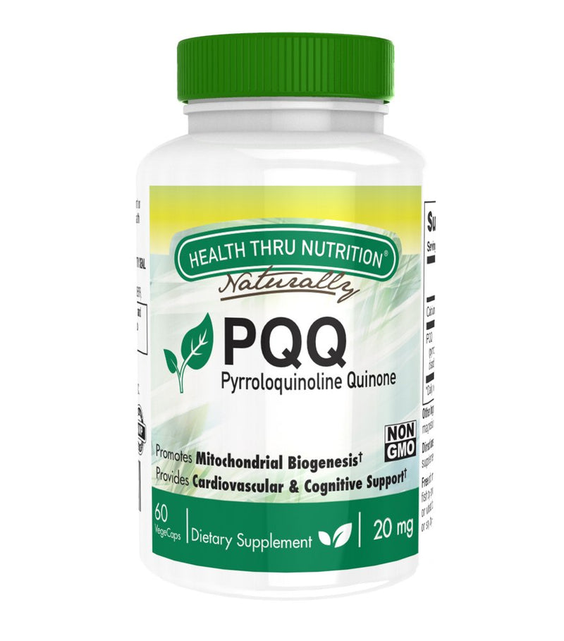 Health Thru Nutrition PQQ 20 mg 60 Veg Capsules
