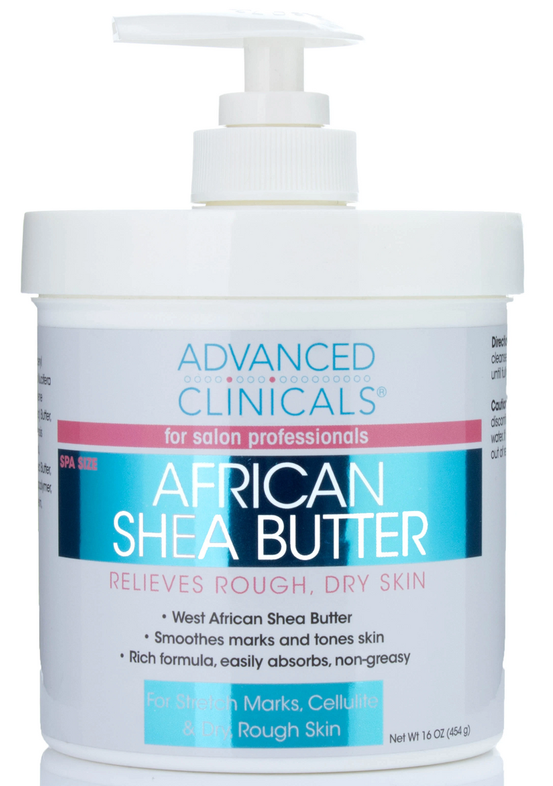Advanced Clinicals African Shea Butter 16 fl oz