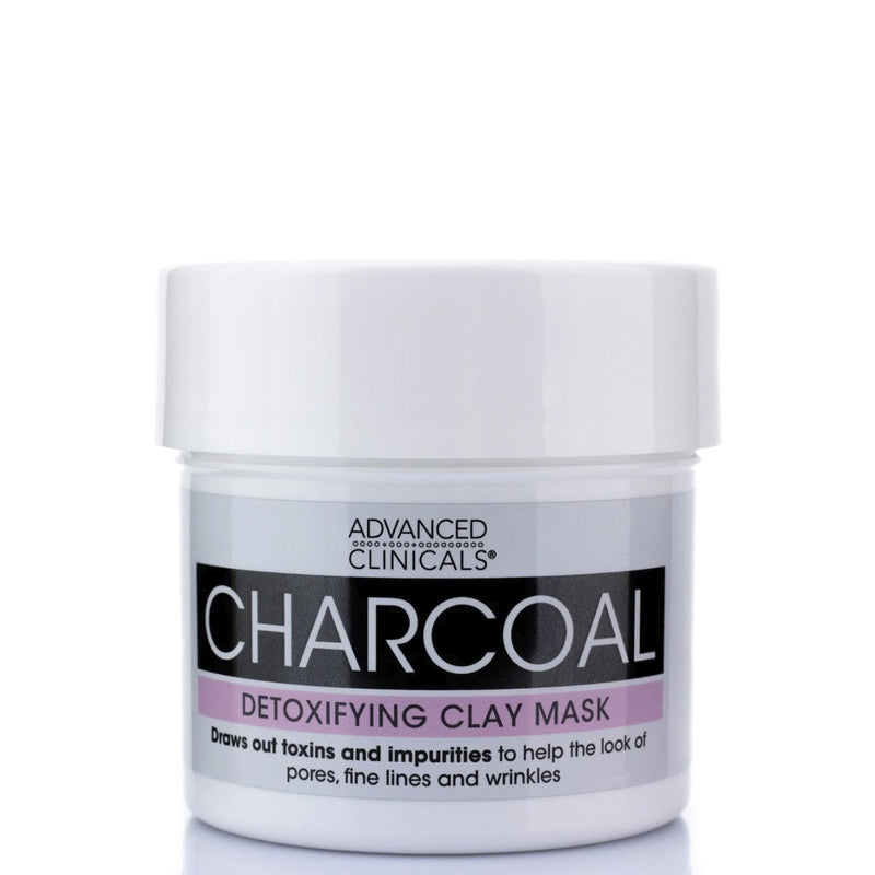 Advanced Clinicals Charcoal Detoxifying Clay Mask 5.5 oz