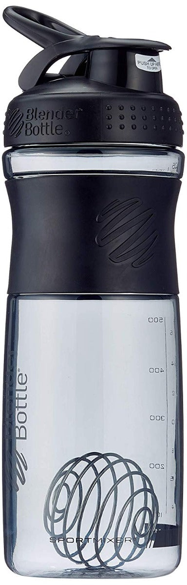 Blender Bottle SportMixer Bottle Tritan Grip Black/Black 28 oz 1 Bottle
