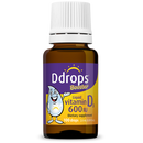 Ddrops Booster Liquid Vitamin D3 100 Drops 600 IU 0.09 fl oz